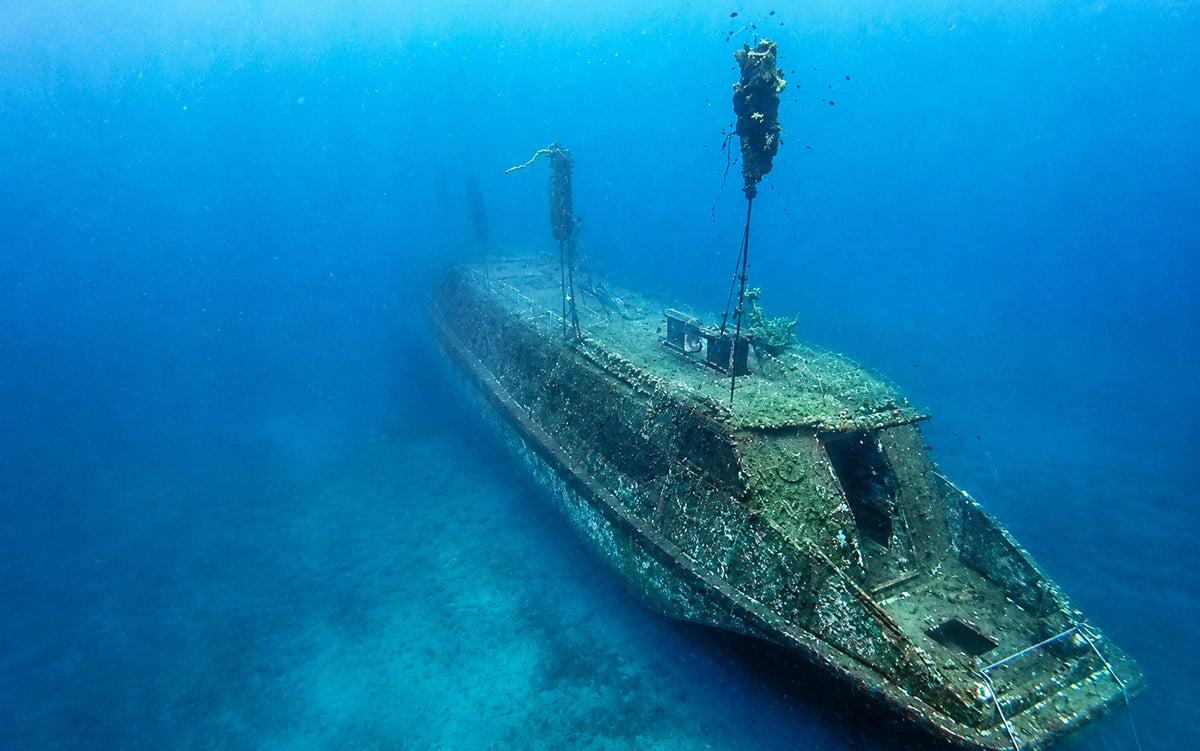 Photo from @Leonardo Maggio of the Pacha Wreck.
